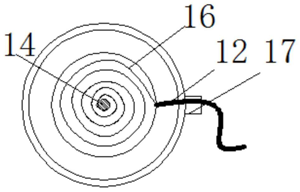 A bicycle tail speed measuring device with positioning function