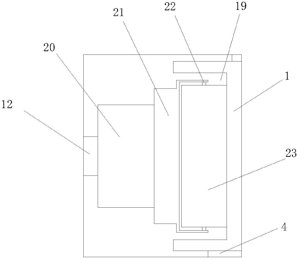 Textile cloth edge sterilizing device