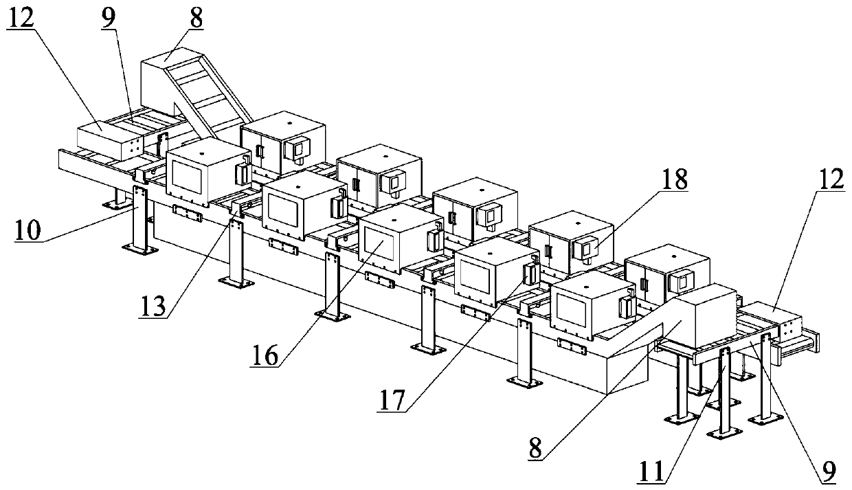 Multi-working-condition loaded cutting fluid centralized filtering system reliability test device and method