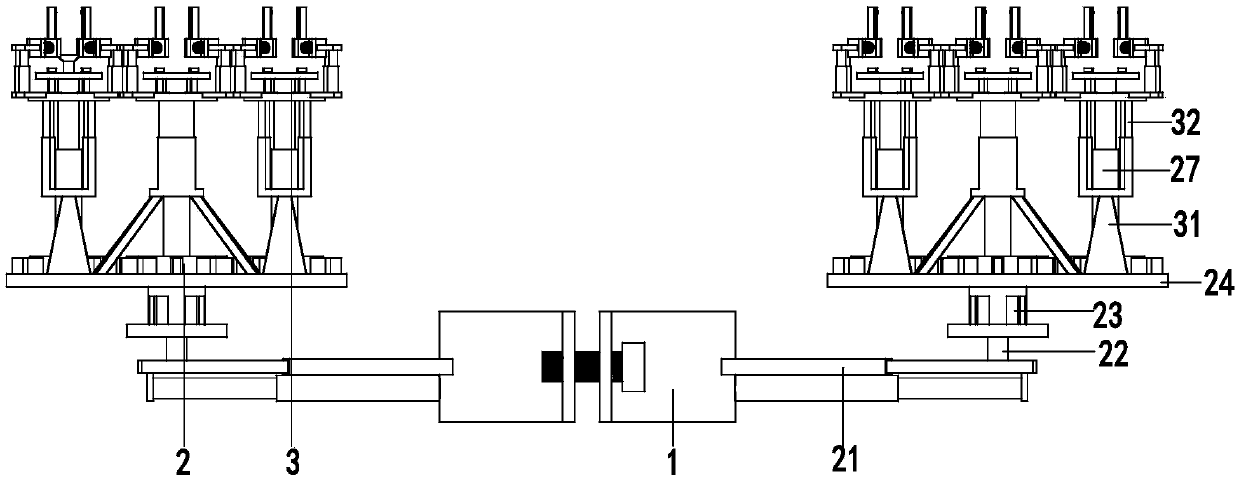 Automatic measuring instrument for diameter of fruit tree fruit