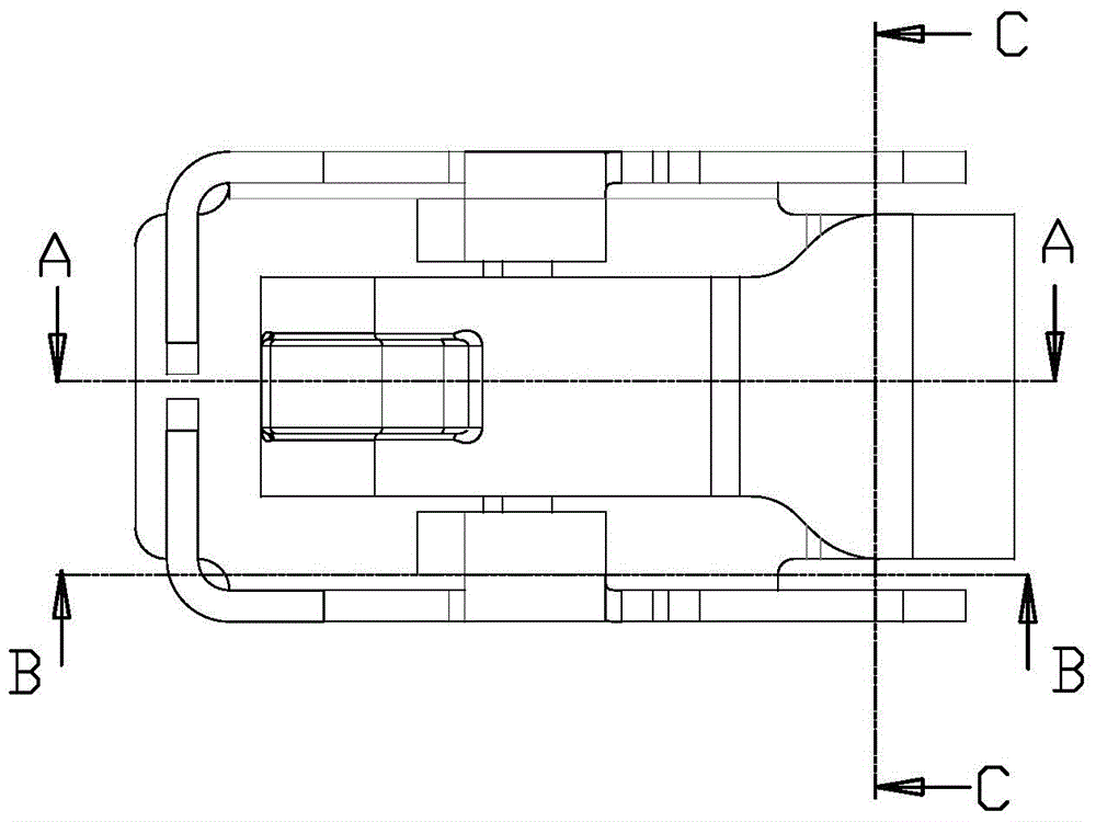 Antenna connection elastic sheet