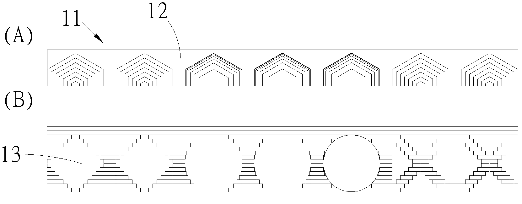 Composite sheet structure and manufacturing method thereof