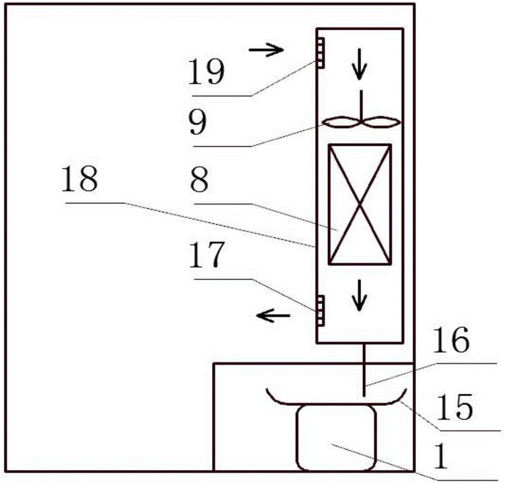 Refrigerator with automatic defrosting function and defrosting control method thereof