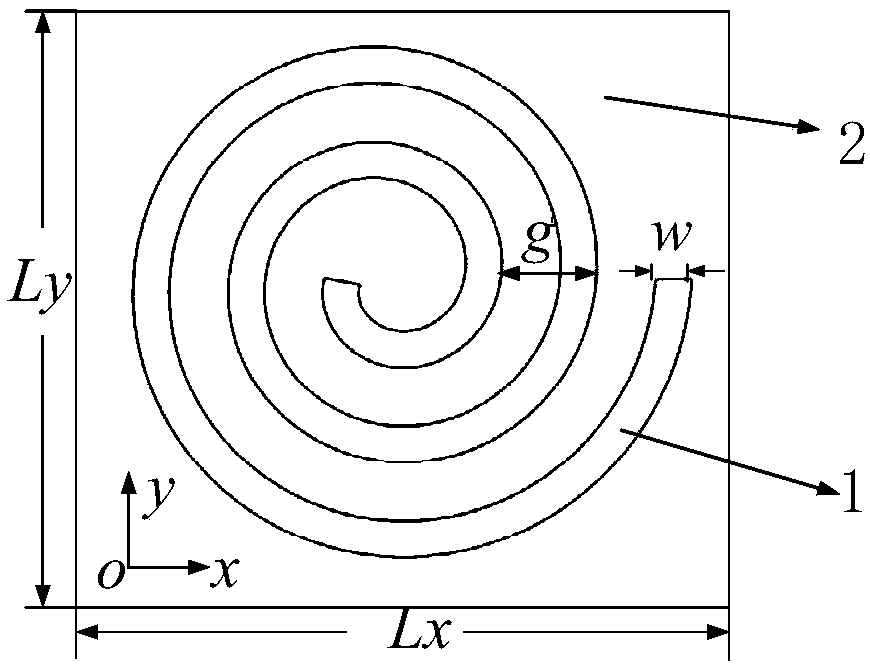 Grapheme terahertz multifrequency absorber based on metal helical microstructure