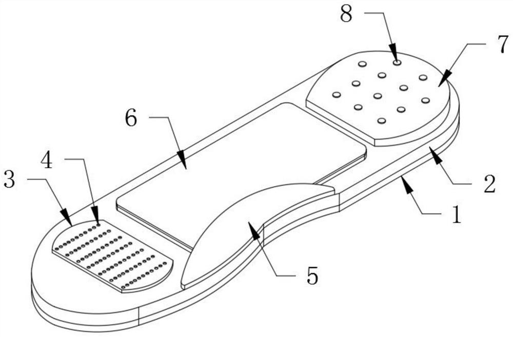 Running-series intelligent insole