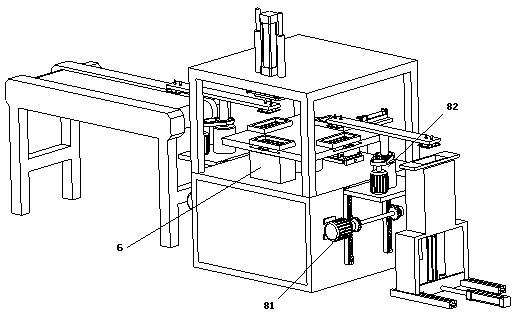 Automatic cutting device for electroplated part sprue