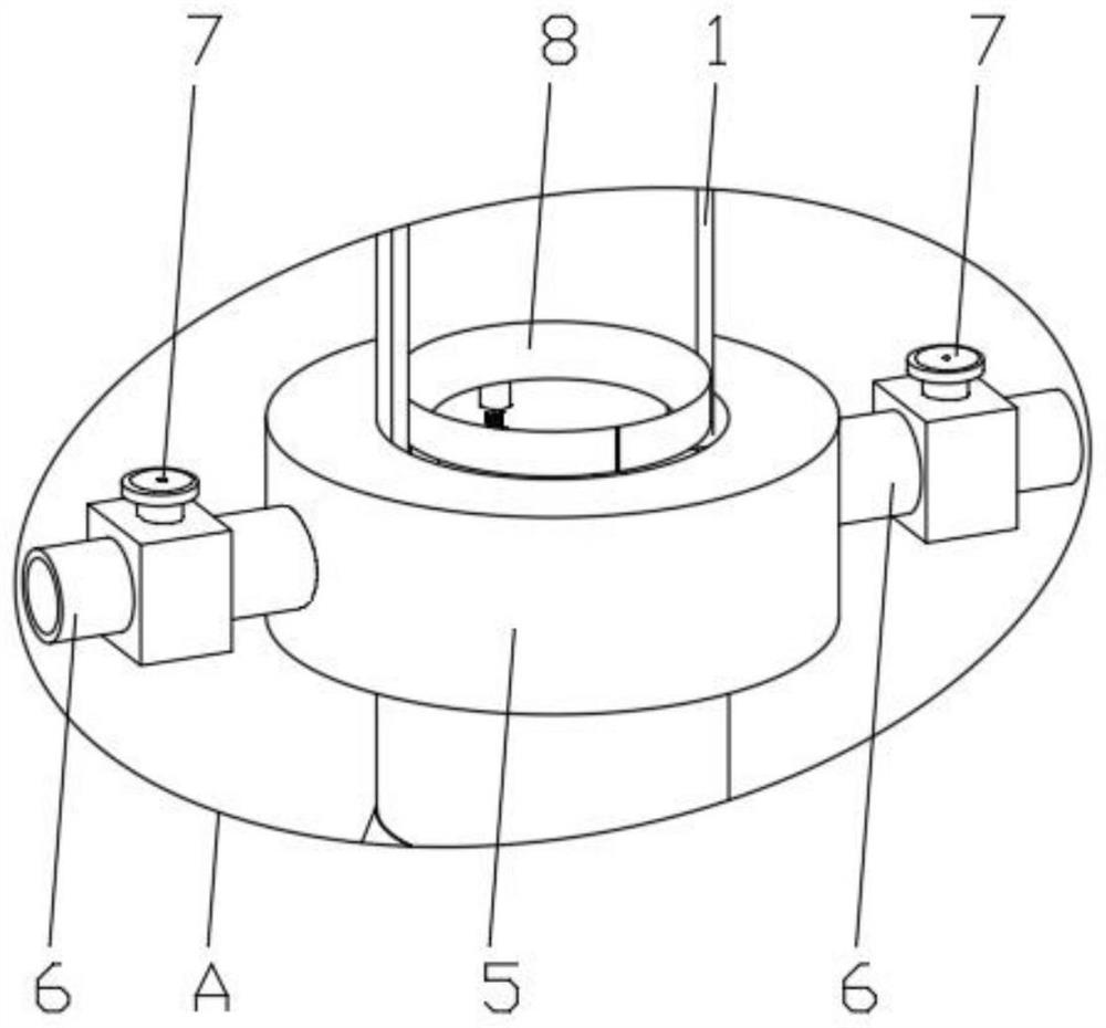 Building water supply and drainage device with self-dredging function