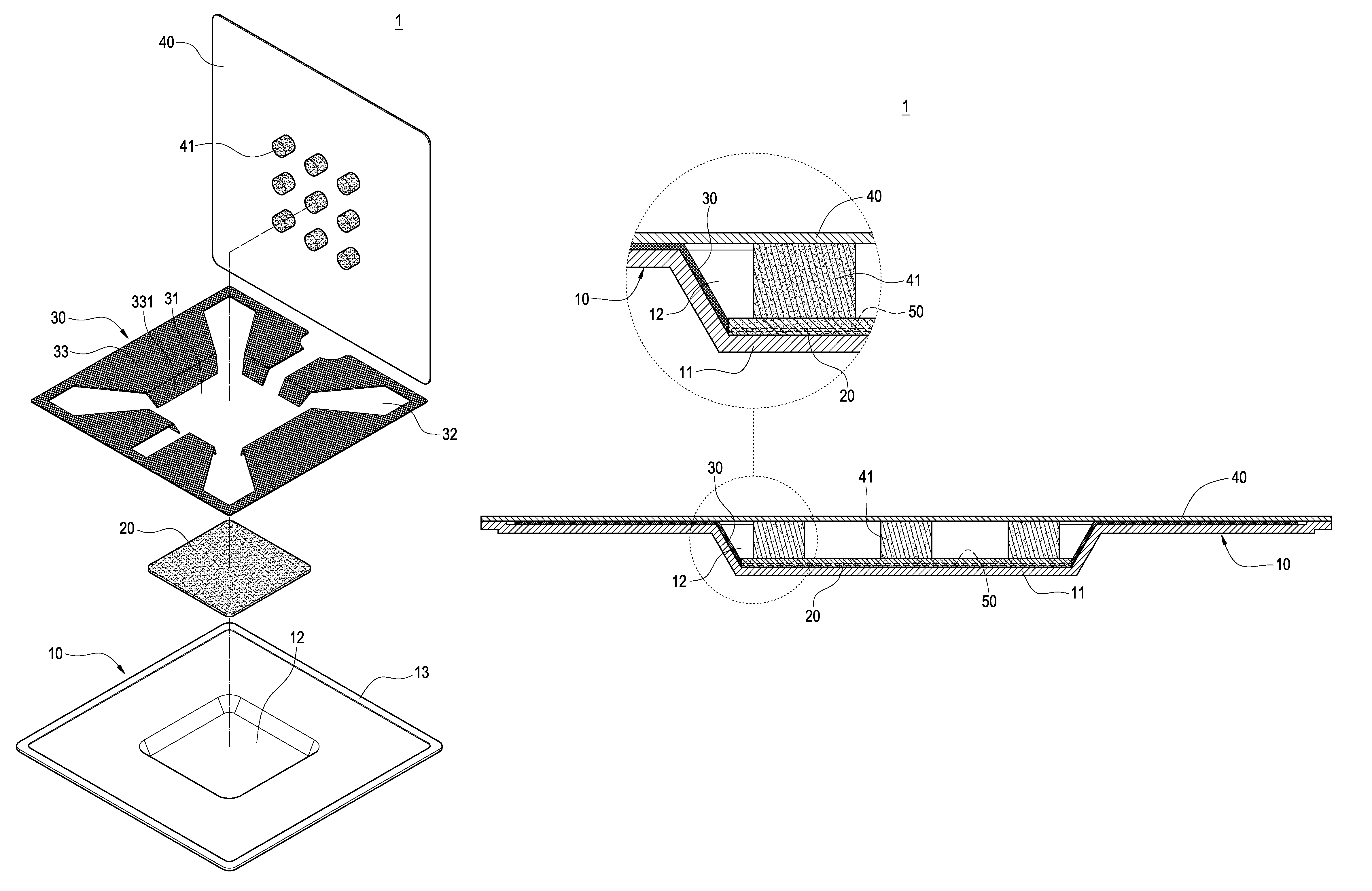 Vapor chamber having heated protrusion