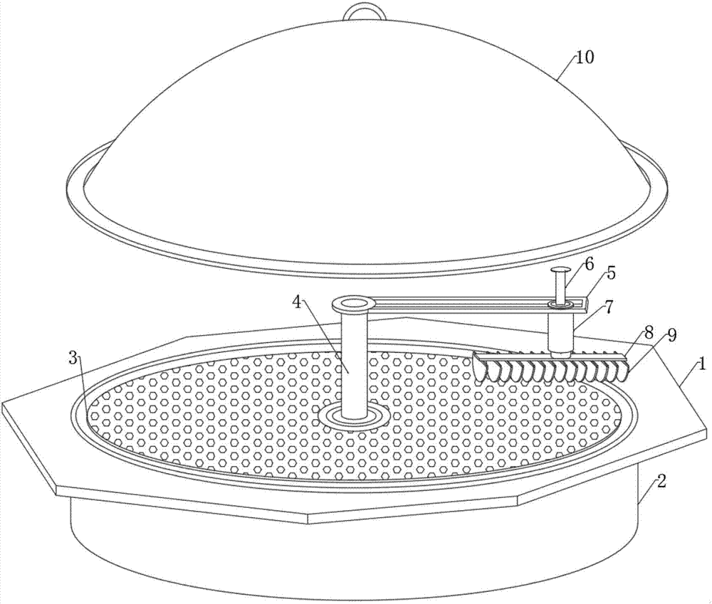 Manual slicing device for ginseng