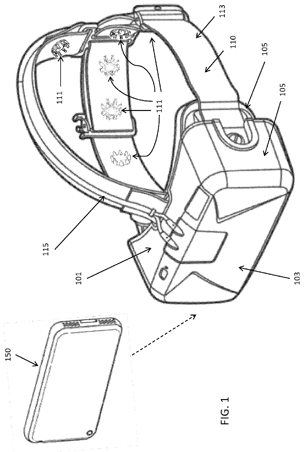 Head-mounted display eeg device