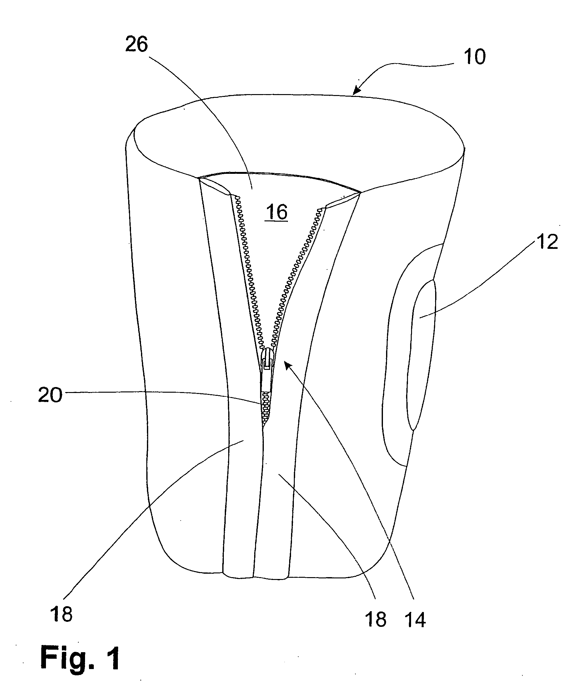 Medical knee bandage