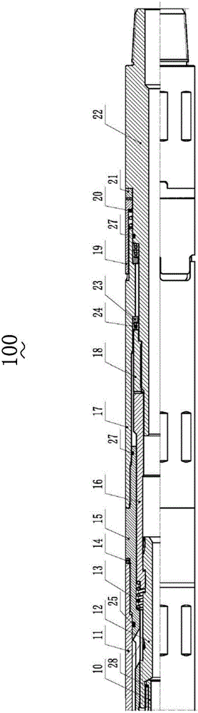 Low-speed large-torque downhole hydraulic motor and operating method thereof