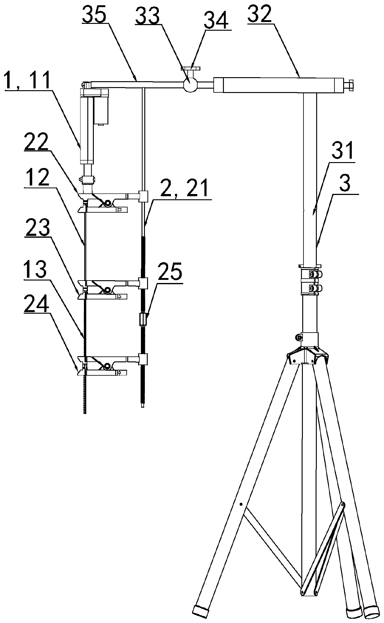 Medical bone cement directional automatic push injection device