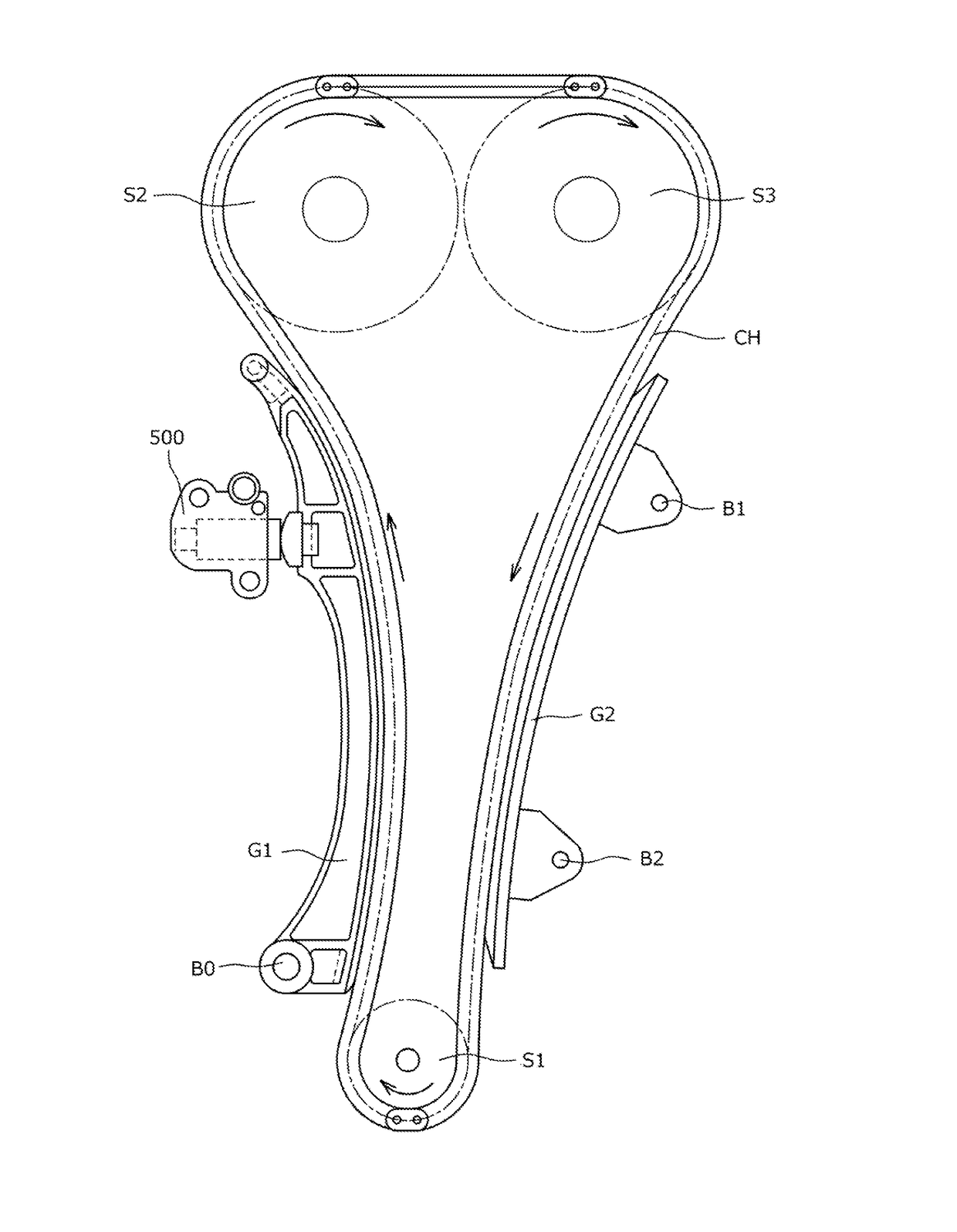 Chain tensioner