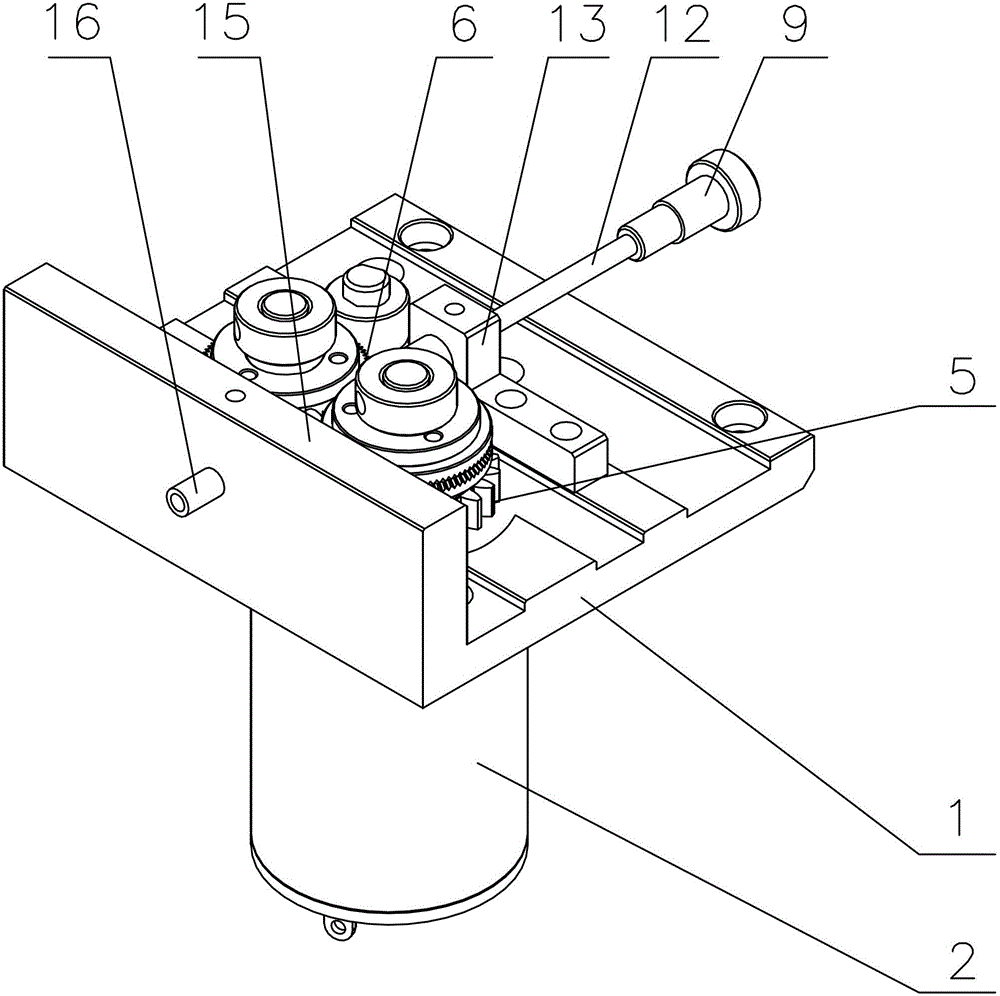 Tin wire punching device