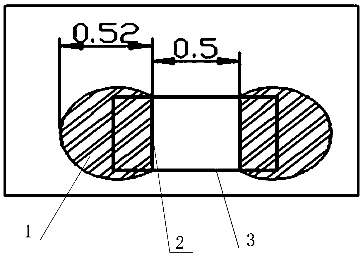 A method and system for solving internal tin connection of 0402 type rcl parts