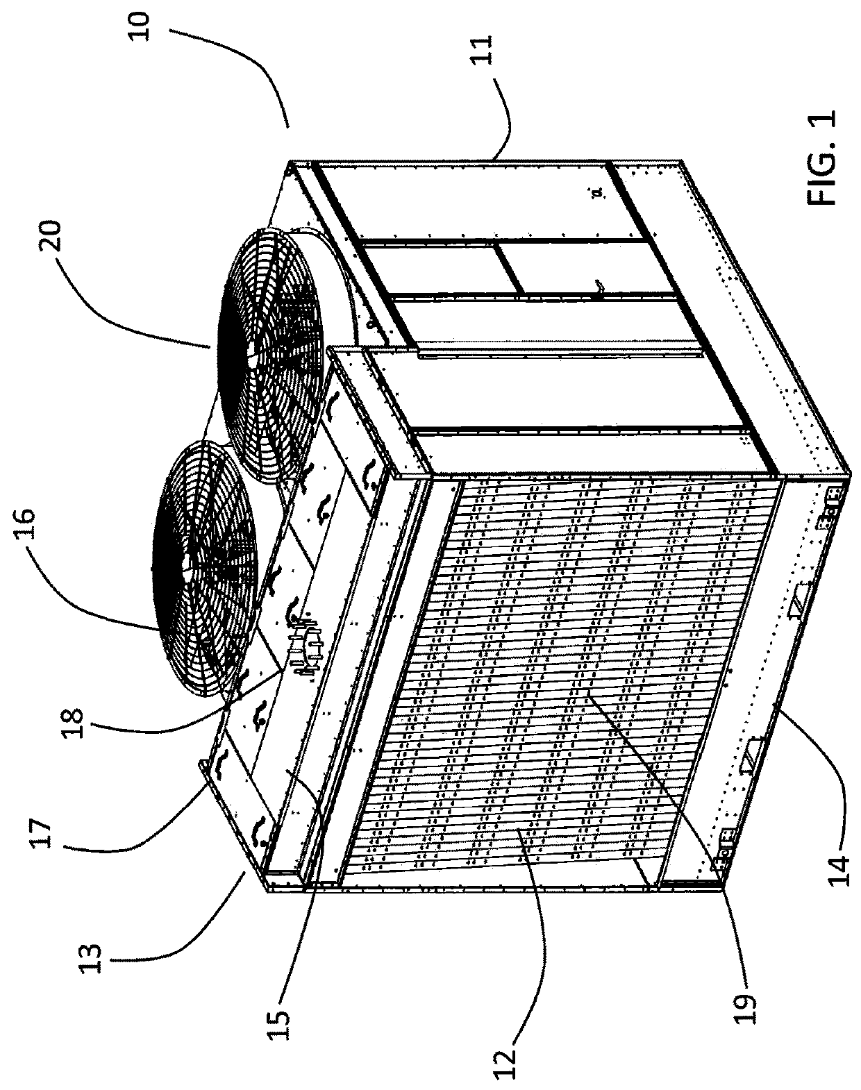 Cooling tower water distribution system