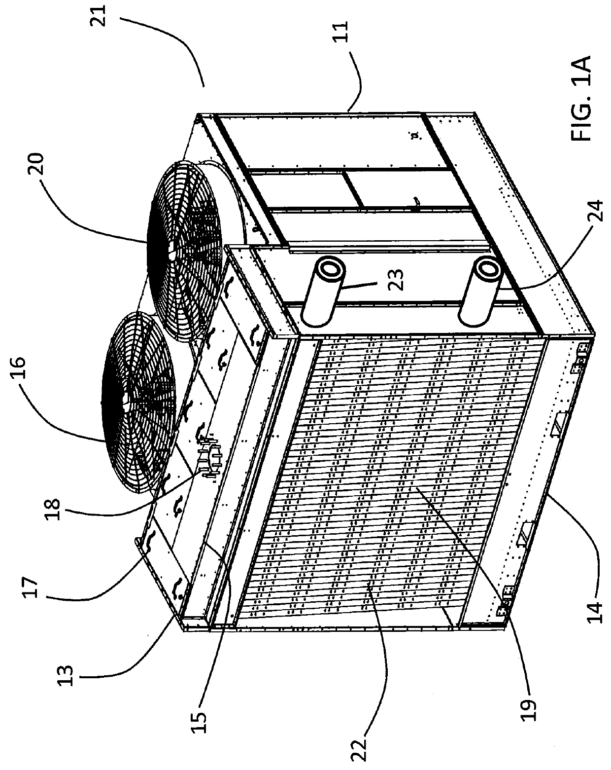 Cooling tower water distribution system