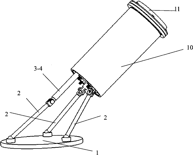 Four-degree-of-freedom integrated robot joint mechanism