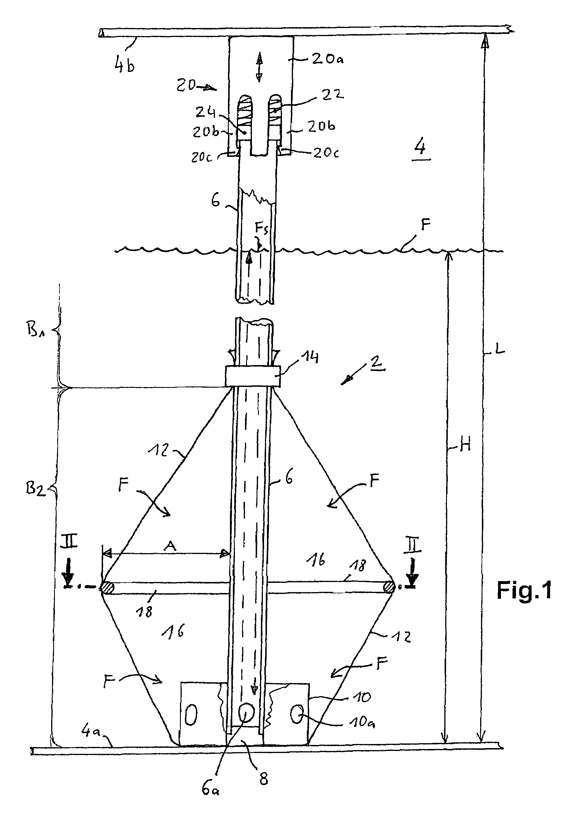 Tank system with fuel level gauge