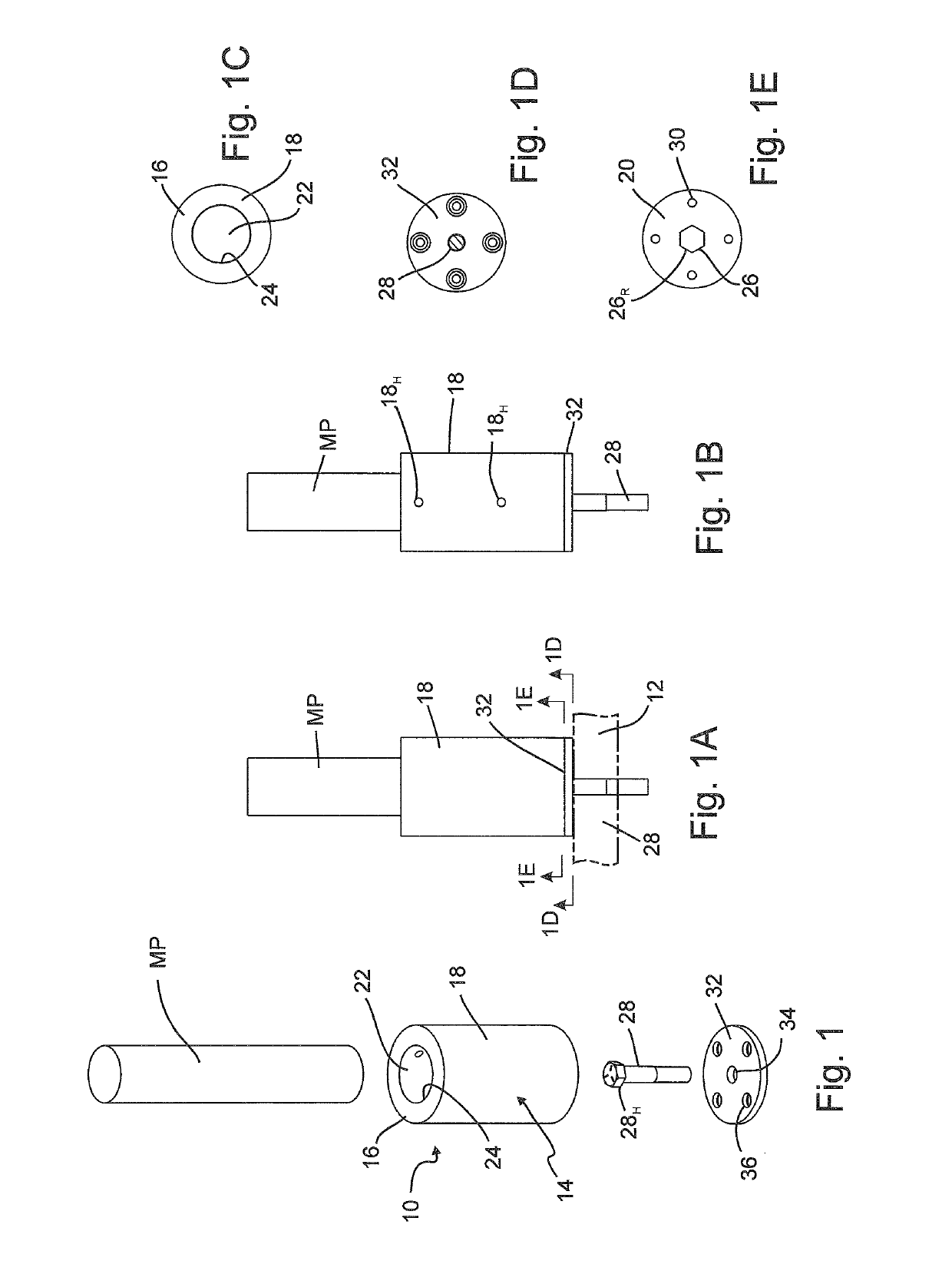 Universal base mounting system for desk mounted monitor mounts