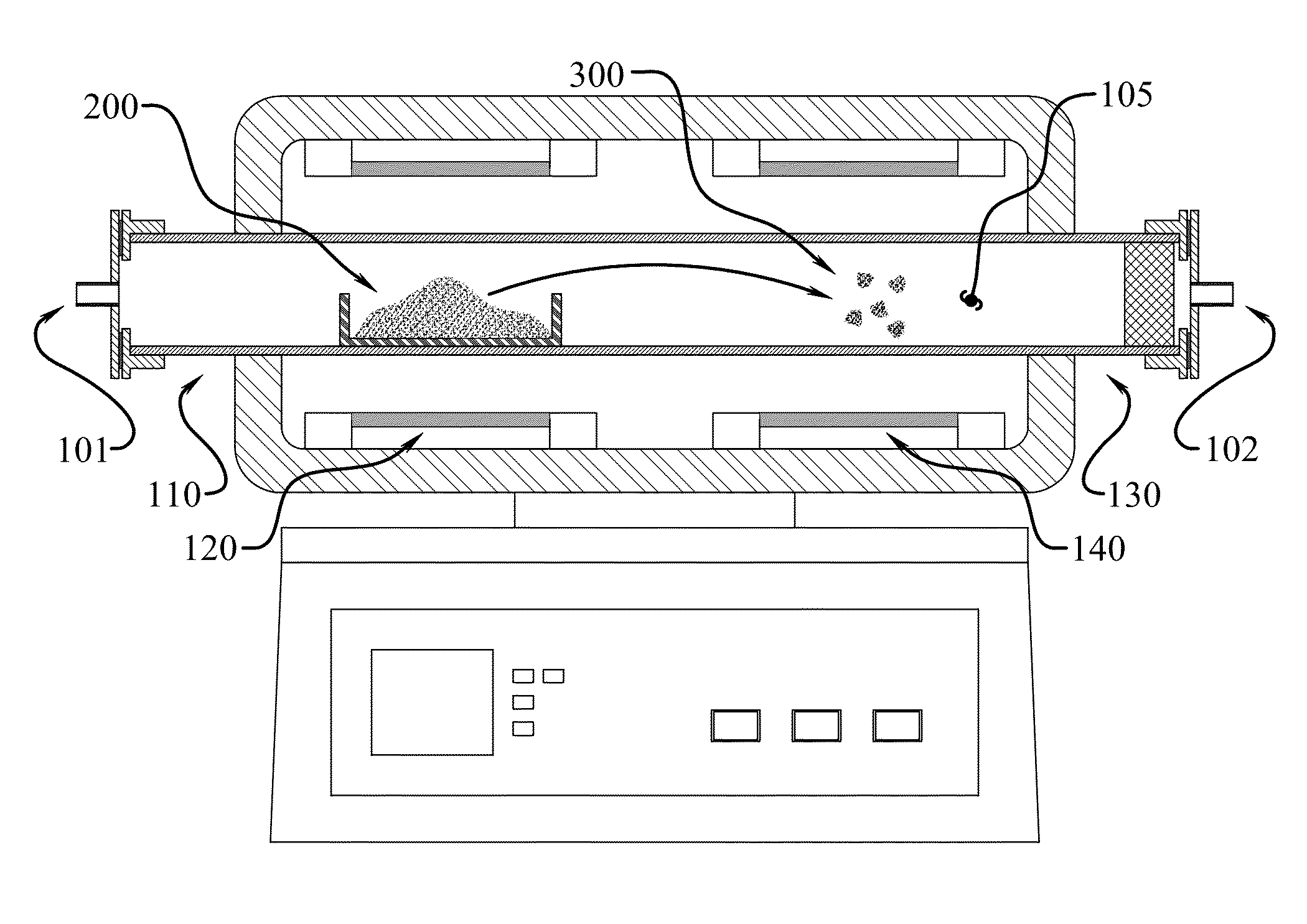 Method for producing BN-based nanoparticles and products therefrom