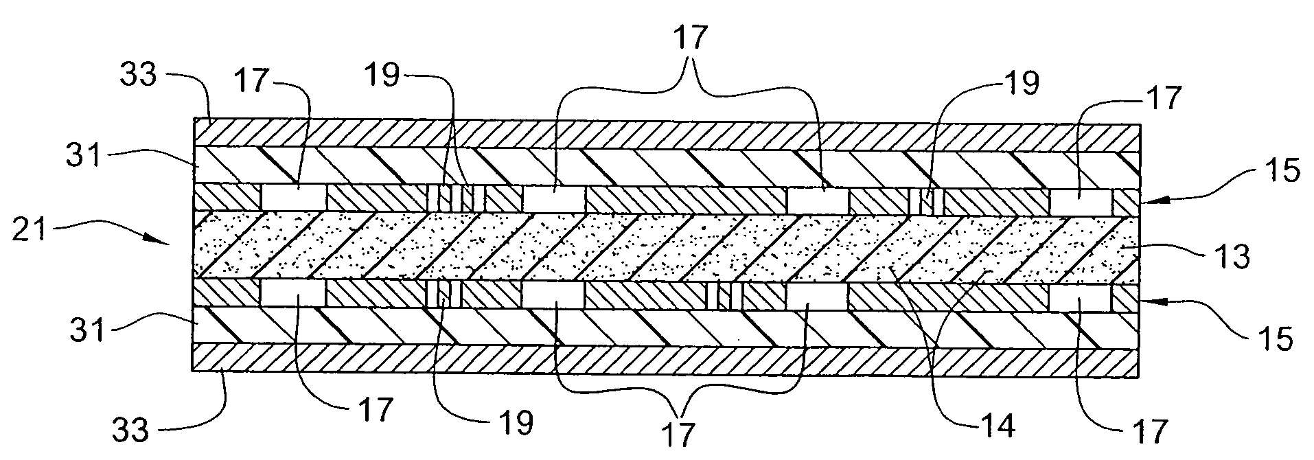 Circuitized substrate with P-aramid dielectric layers and method of making same