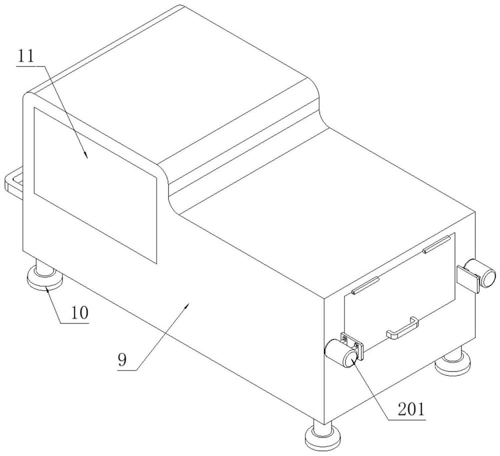 Outer layer anti-rust treatment device for automobile part machining