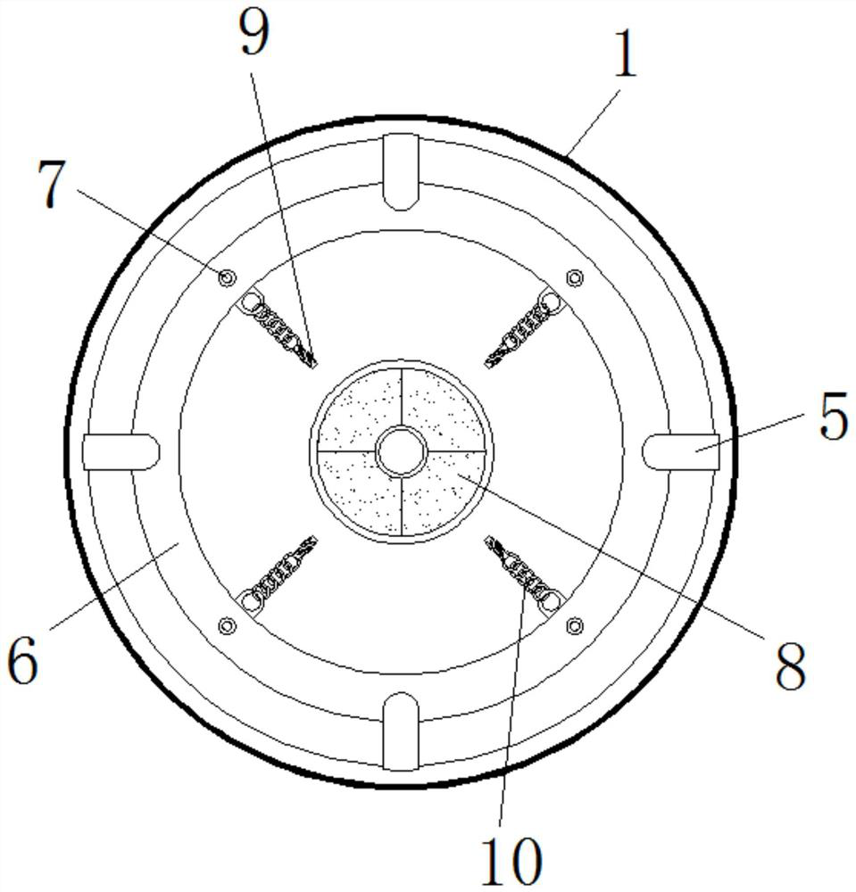 A storage device for automobile steering wheel parts