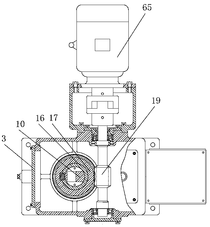 Steam-turbine large hydraulic valve performance life test device