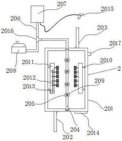 A pig slaughtering system