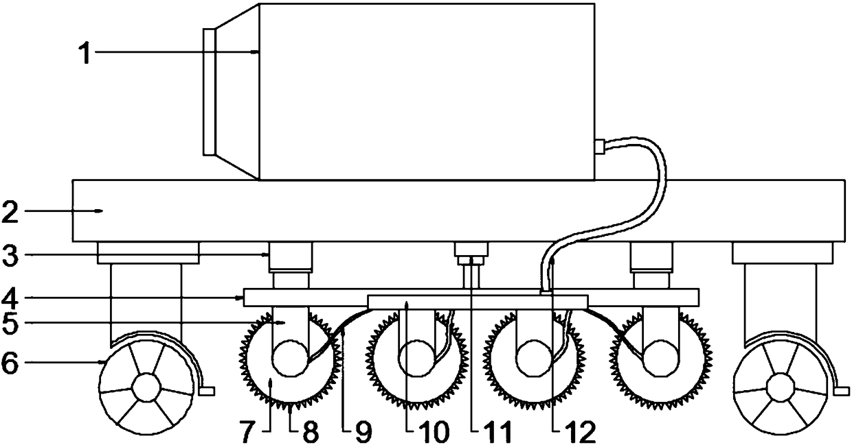 Puncturing management type farmland pollution management device