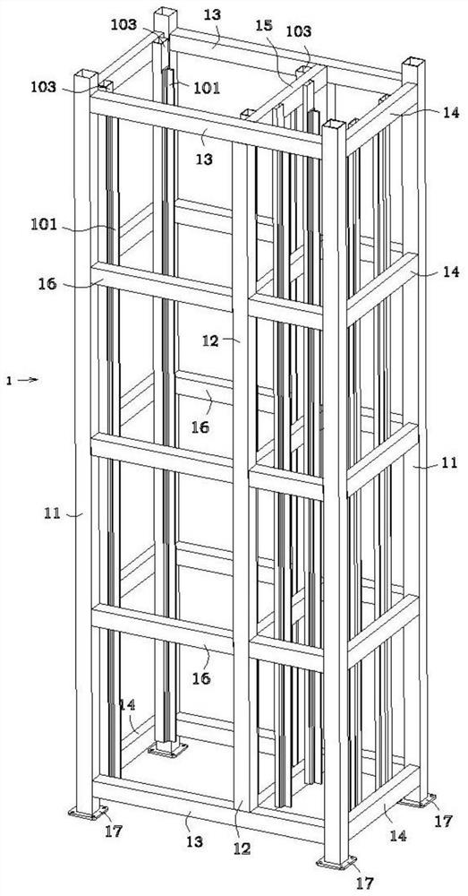 Traction driving pile driver and self-propelled traction driving pile driver