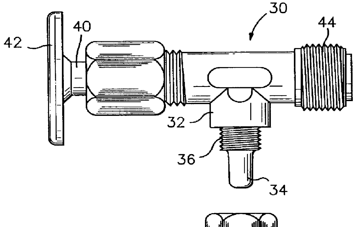 High pressure quartz glass bubbler ampoule and assembly