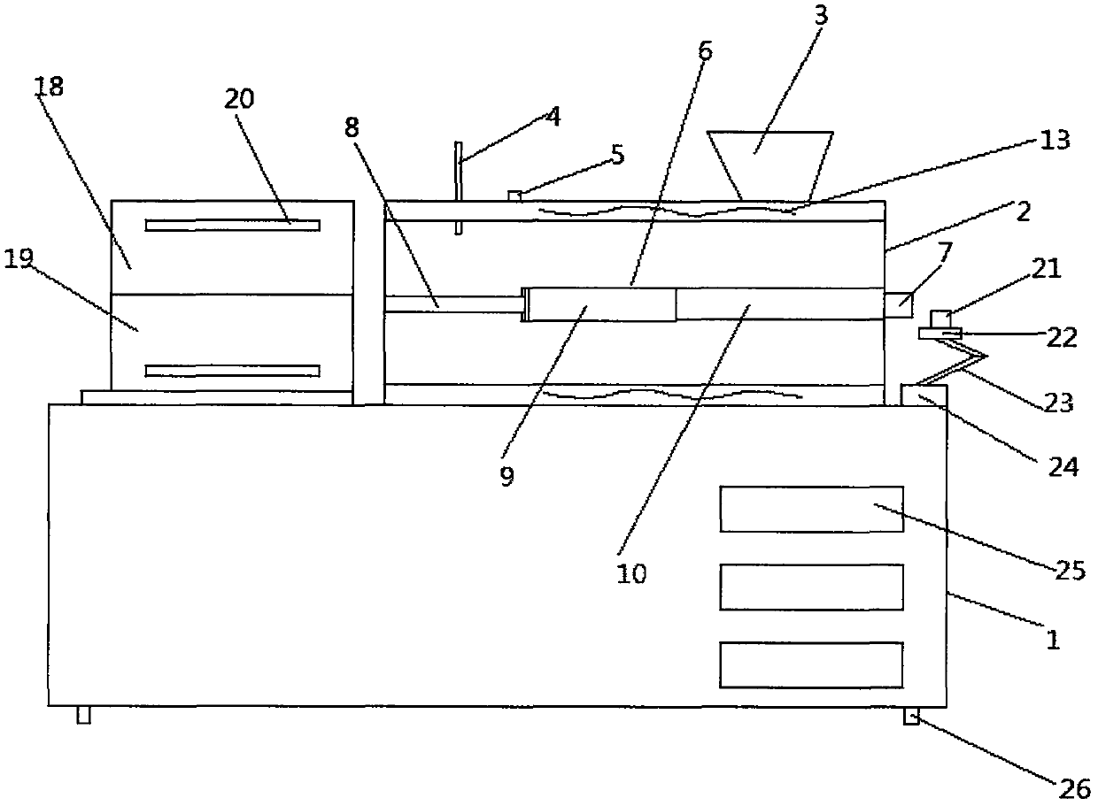 Production equipment for air conditioner injection molded parts