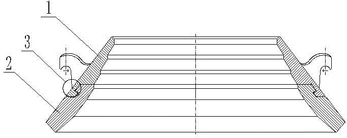 Cone sand maker rolling-based sand making cavity assembly being smaller than 2000 mm in diameter and manufacturing method