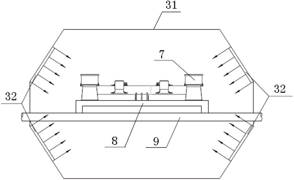 Hanging bracket for shot blasting and shot blasting method