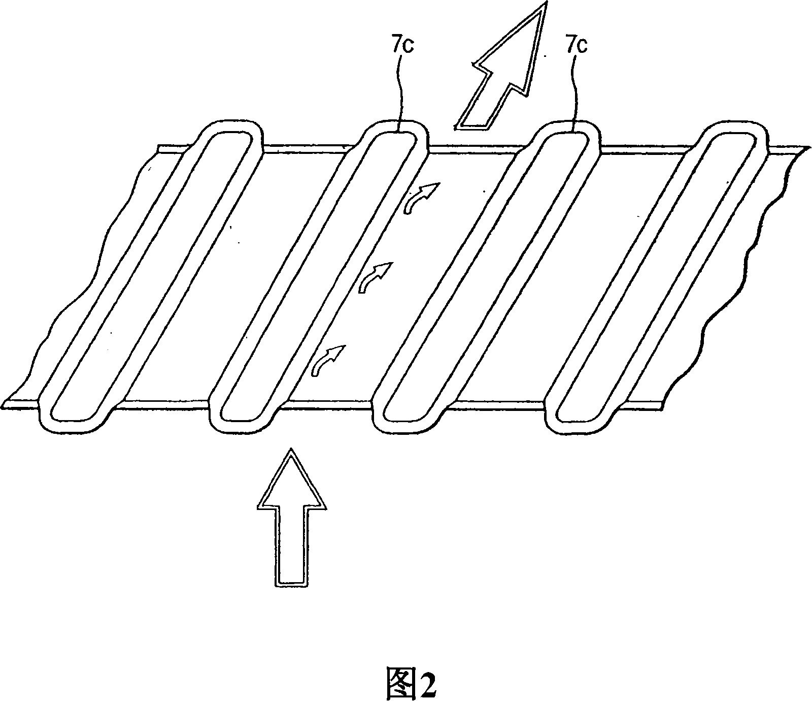 Device for air-cooling electronic apparatus