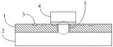 Method for manufacturing pyroelectric separation LED plate