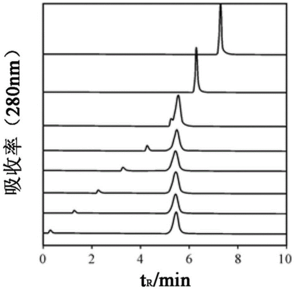 Multidimensional liquid chromatography separation system and separation method for protein separation