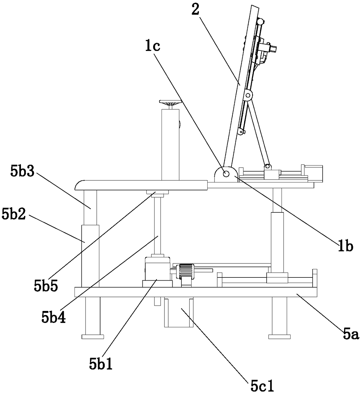 Working method of medical spinal orthopedic device