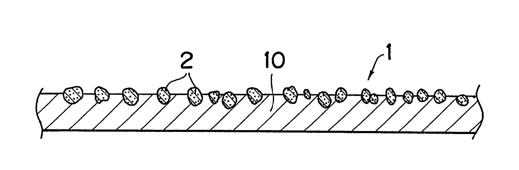 Electrode metal material, capacitor and battery formed of the material and method of producing the material and the capacitor and battery