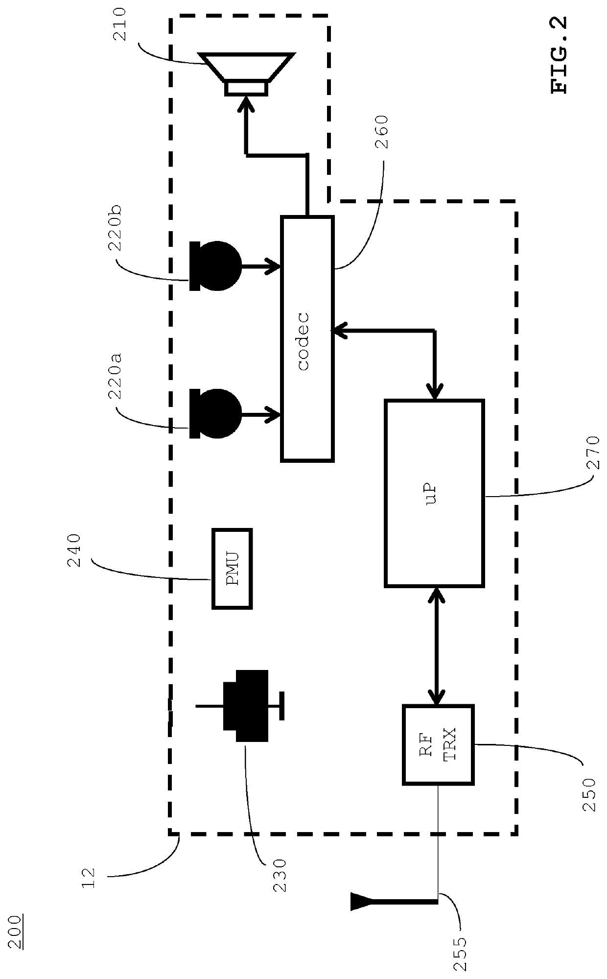 Dual-microphone with wind noise suppression method