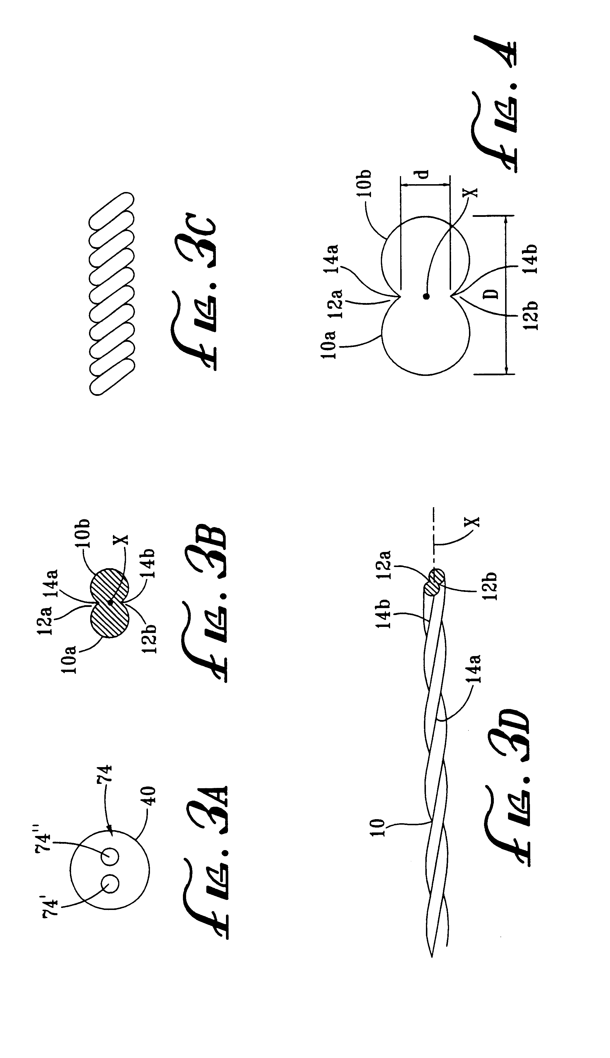Noise attenuating flexible cutting line for use in rotary vegetation trimmers and method of manufacture