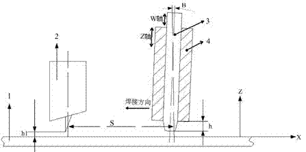 Friction stir welding method for aluminum alloy having changeable thickness