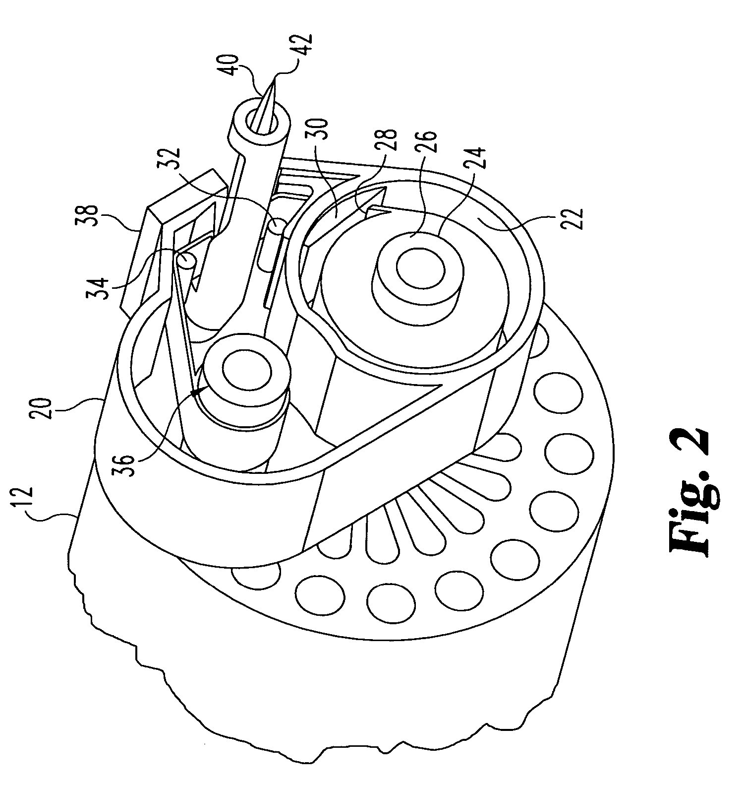 Device for sampling bodily fluids