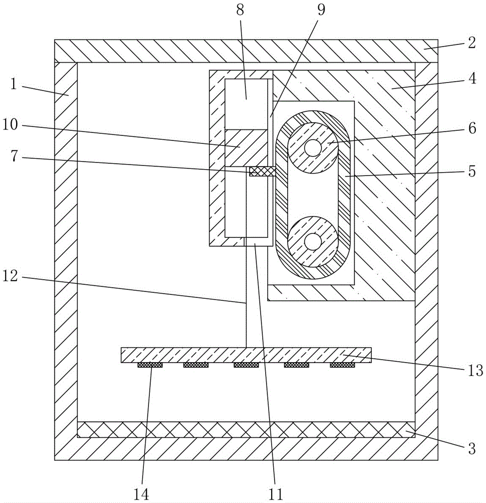 Beef beating box for beef barbecue