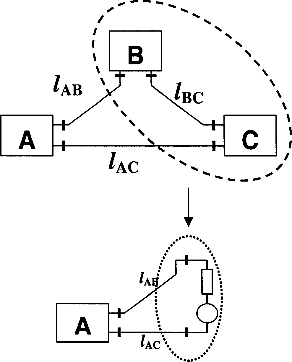 Power system external network equivalent model automatic forming method