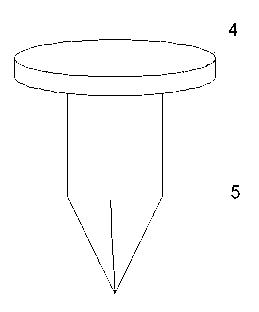 Counterfeit planar 3D false target and device and method for counterfeiting the counterfeit planar 3D false target