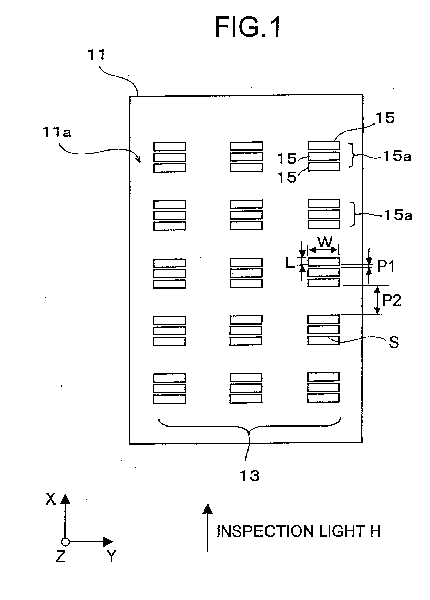 Wafer, exposure mask, method of detecting mark and method of exposure